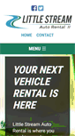 Mobile Screenshot of littlestreamrentals.com